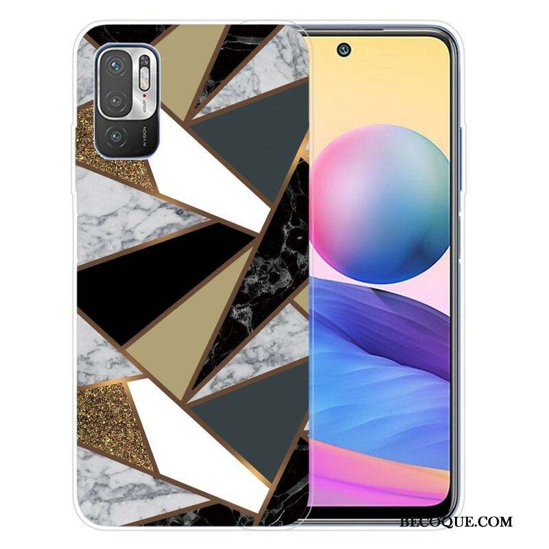 Coque Xiaomi Redmi Note 10 5G / Poco M3 Pro 5G Marbre Géométrique