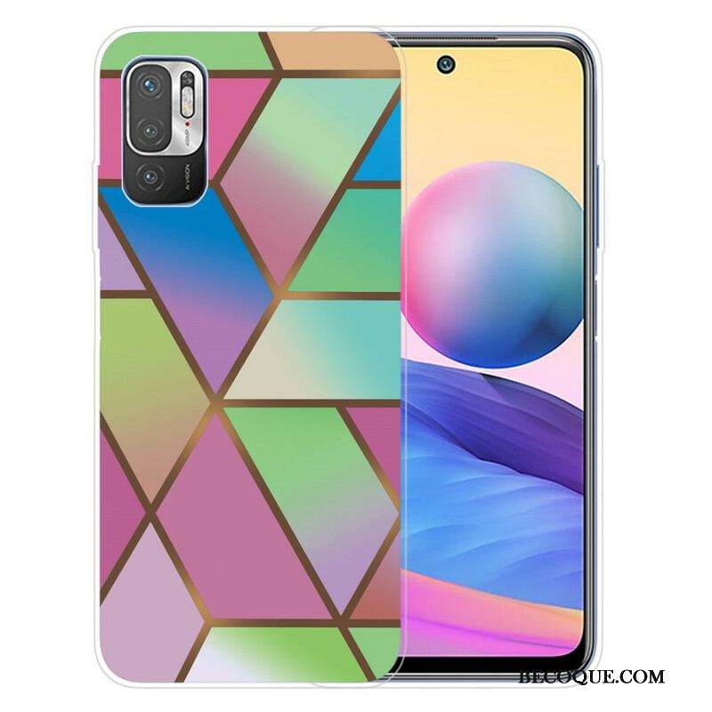 Coque Xiaomi Redmi Note 10 5G / Poco M3 Pro 5G Marbre Géométrique