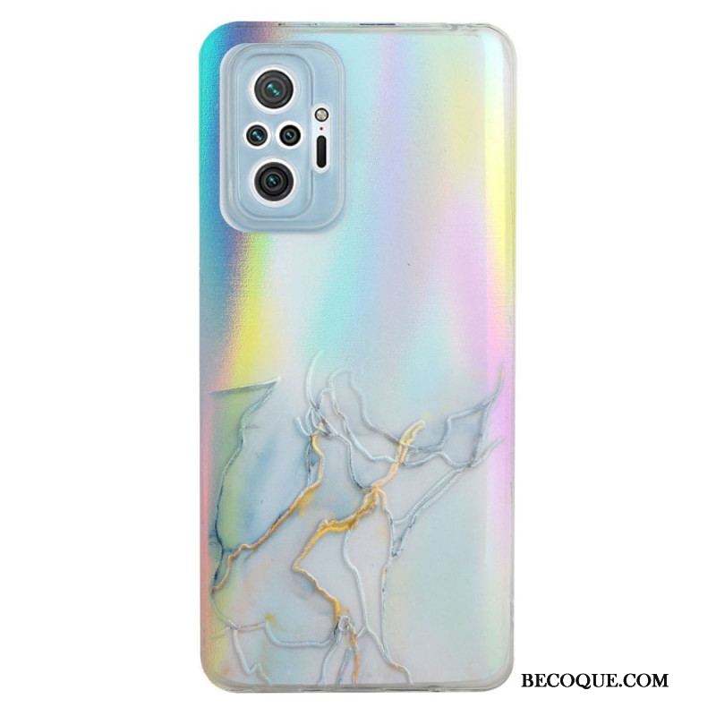 Coque Xiaomi Redmi Note 10 Pro Marbre Effet Laser