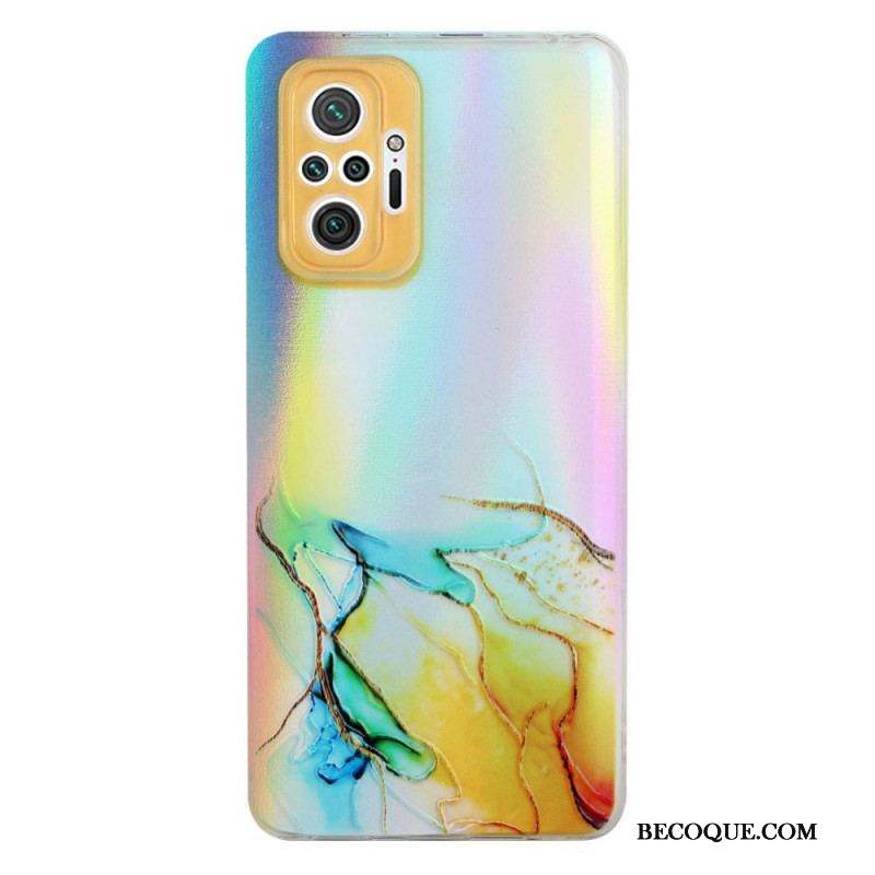 Coque Xiaomi Redmi Note 10 Pro Marbre Effet Laser