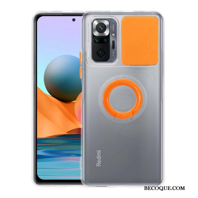 Coque Xiaomi Redmi Note 10 Pro Protège Appareil Photo avec Support