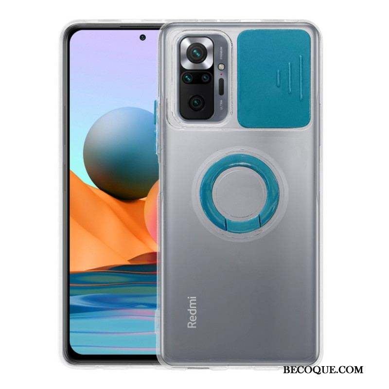 Coque Xiaomi Redmi Note 10 Pro Protège Appareil Photo avec Support