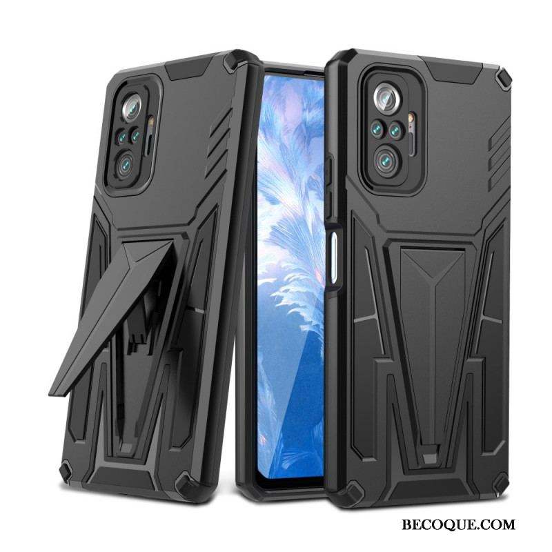 Coque Xiaomi Redmi Note 10 Pro Résistante Support Amovible