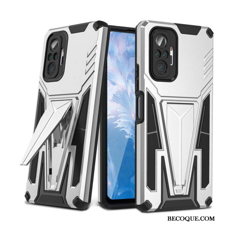 Coque Xiaomi Redmi Note 10 Pro Résistante Support Amovible