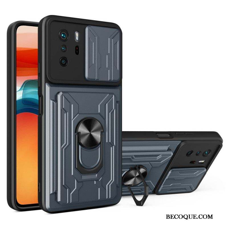 Coque Xiaomi Redmi Note 10 Pro Support et Protège-Lentilles et Support