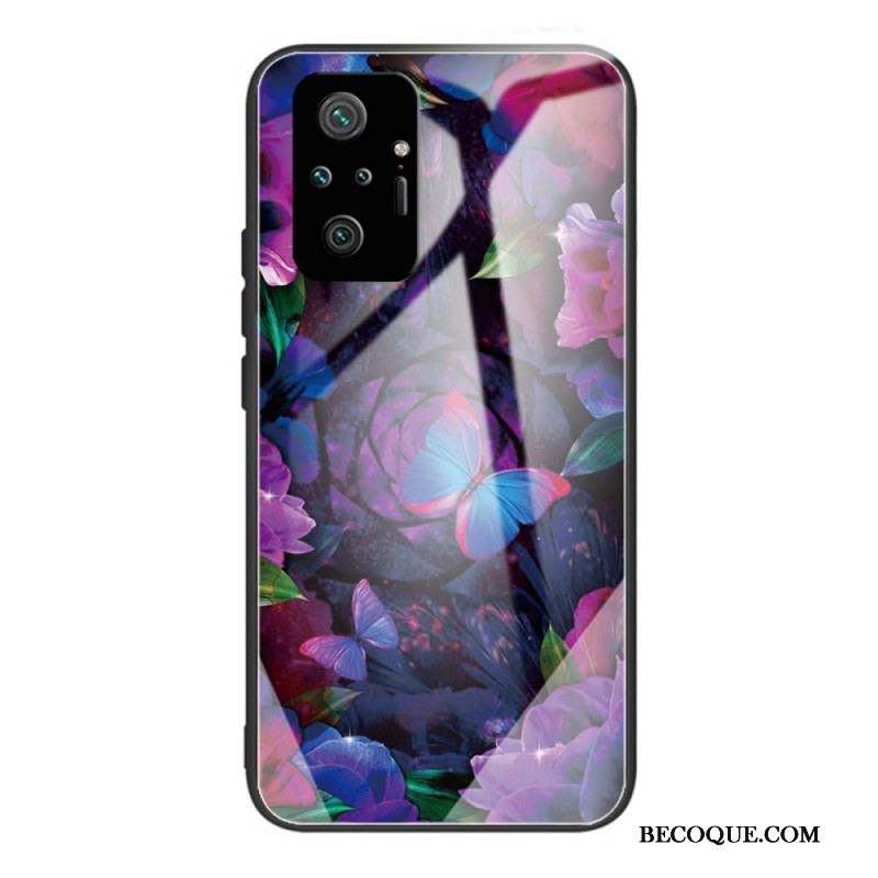 Coque Xiaomi Redmi Note 10 Pro Verre Trempé Variation Papillons