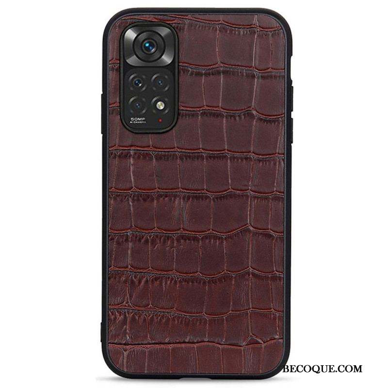 Coque Xiaomi Redmi Note 11 / 11s Effet Peau de Crocodile