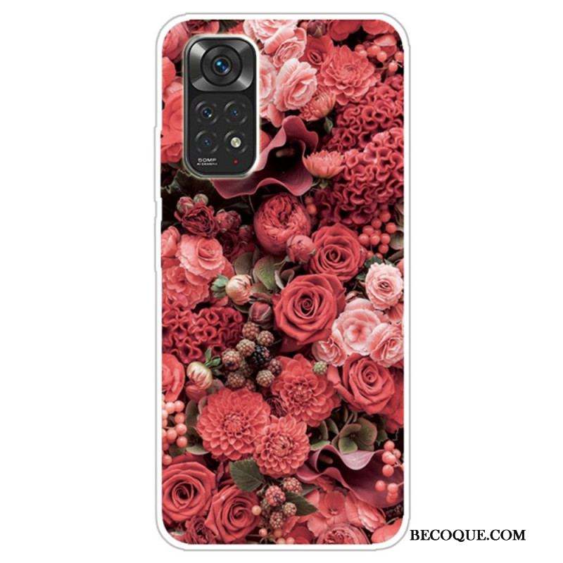 Coque Xiaomi Redmi Note 11 / 11s Fleurs Intenses