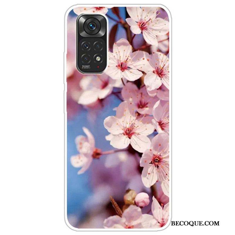 Coque Xiaomi Redmi Note 11 / 11s Fleurs Réalistes