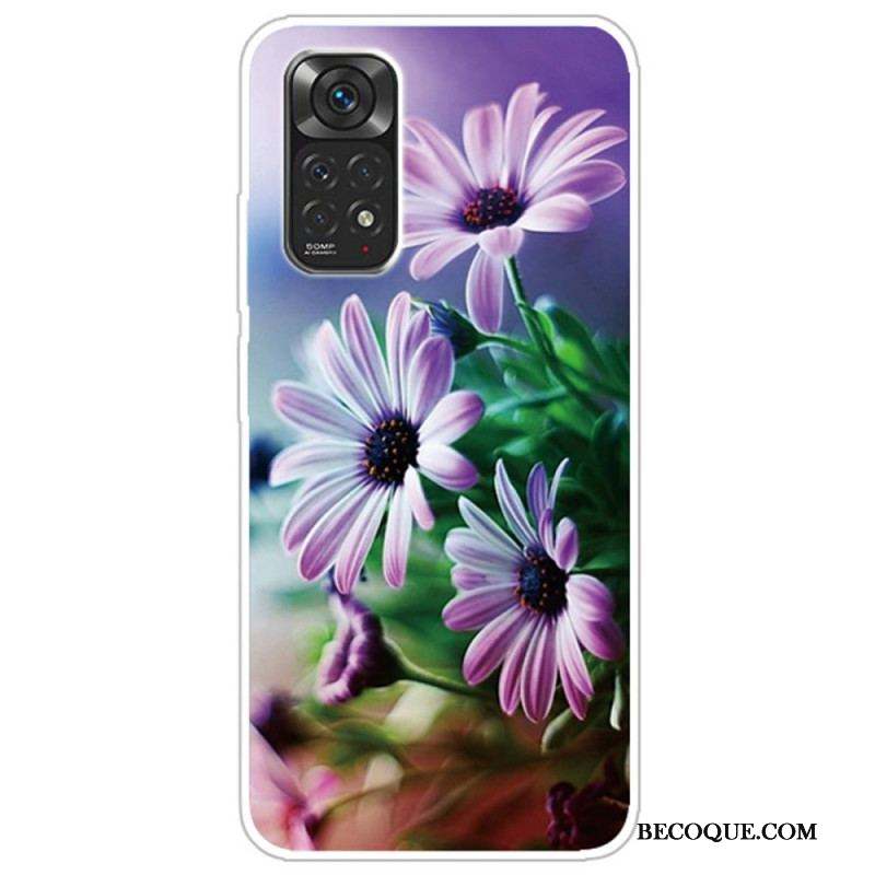 Coque Xiaomi Redmi Note 11 / 11s Fleurs Réalistes