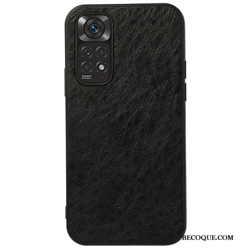 Coque Xiaomi Redmi Note 11 / 11s Simili Cuir Texturé