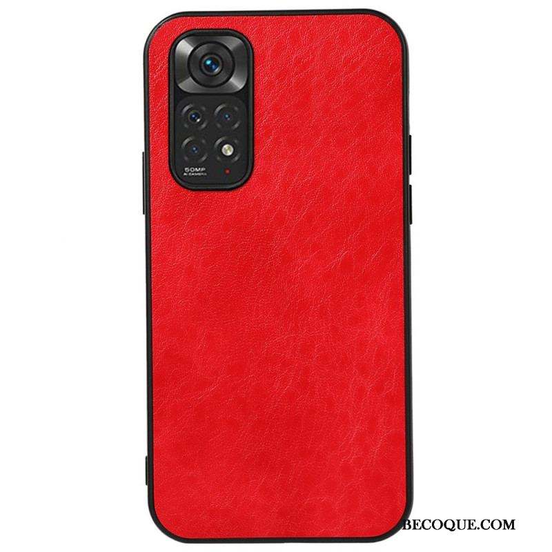 Coque Xiaomi Redmi Note 11 / 11s Simili Cuir Texturé