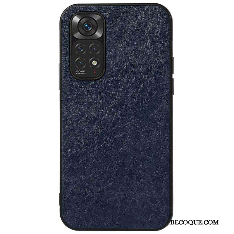 Coque Xiaomi Redmi Note 11 / 11s Simili Cuir Texturé