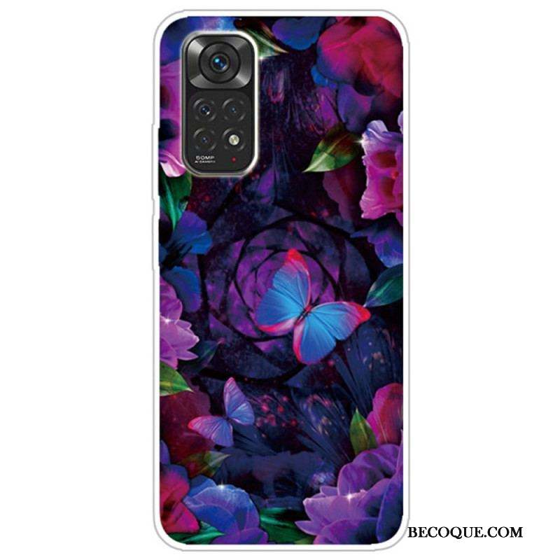 Coque Xiaomi Redmi Note 11 / 11s Variation Papillons