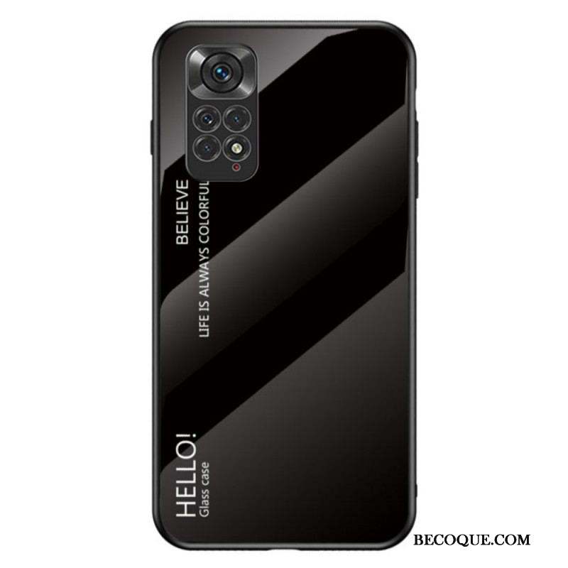 Coque Xiaomi Redmi Note 11 / 11s Verre Trempé Hello