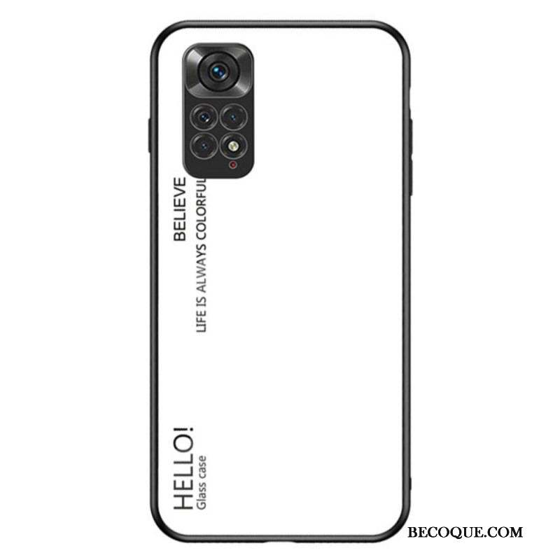 Coque Xiaomi Redmi Note 11 / 11s Verre Trempé Hello