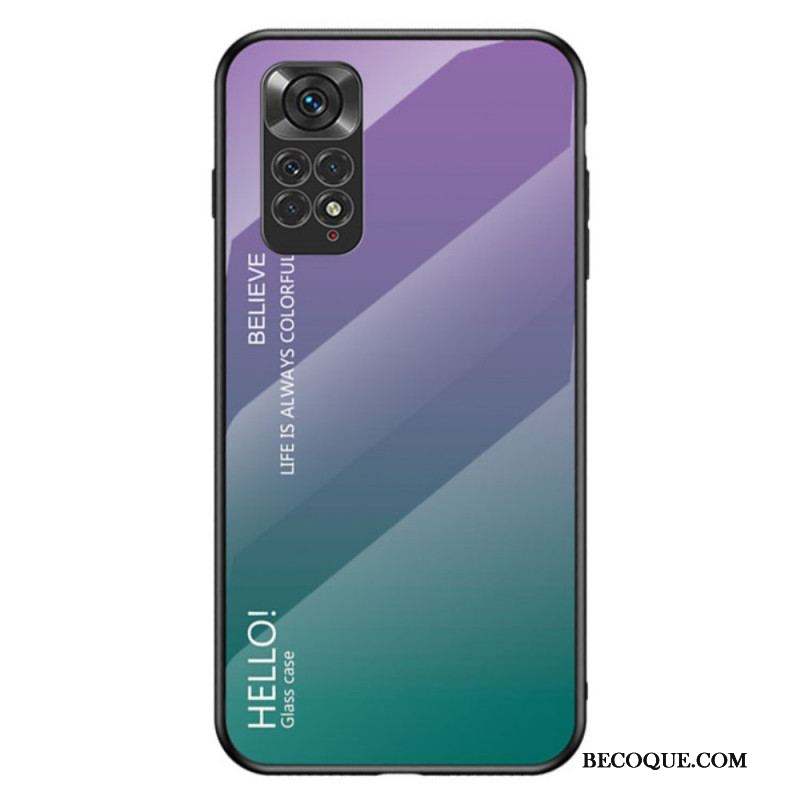 Coque Xiaomi Redmi Note 11 / 11s Verre Trempé Hello