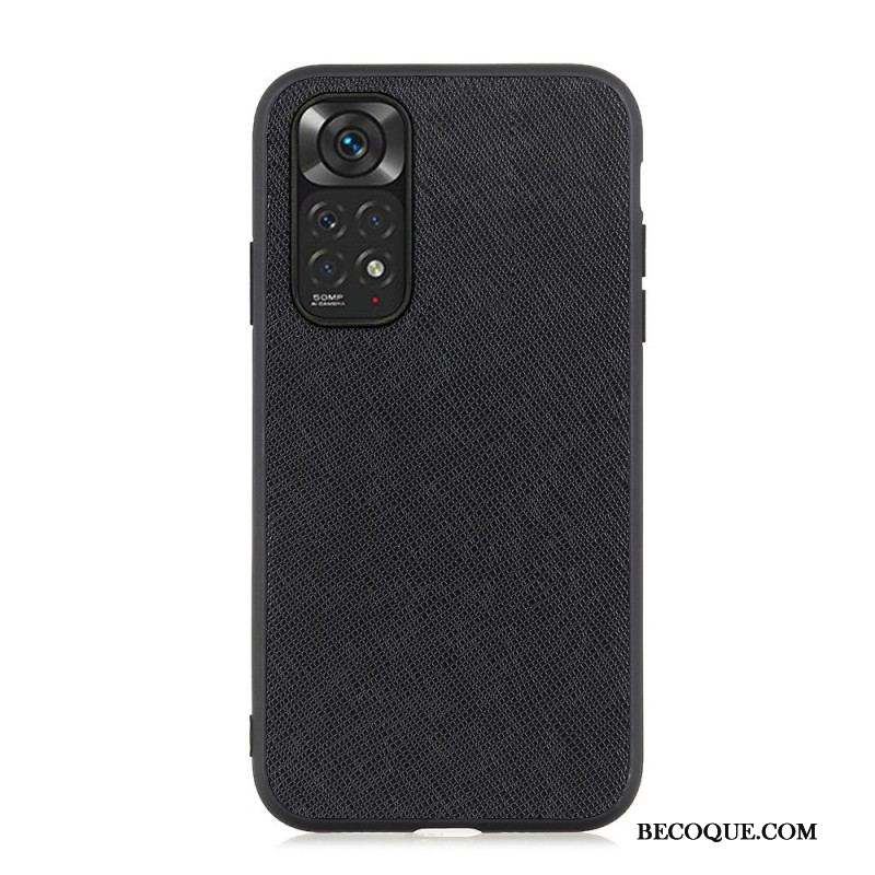 Coque Xiaomi Redmi Note 11 / 11s Véritable Cuir Texturé