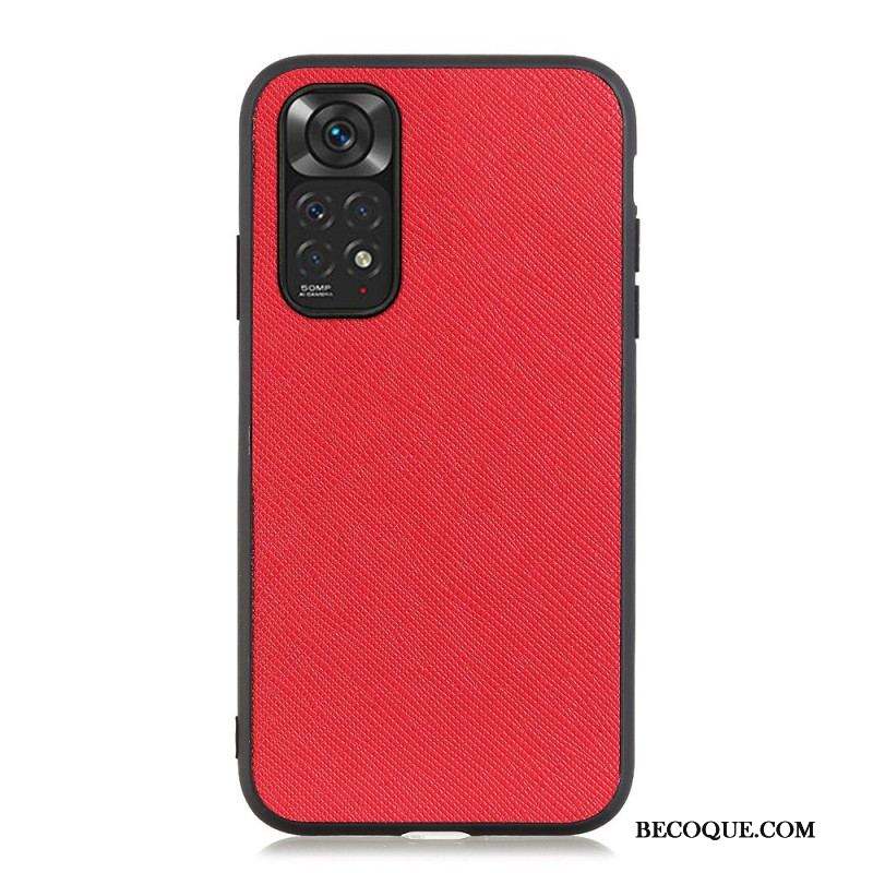 Coque Xiaomi Redmi Note 11 / 11s Véritable Cuir Texturé