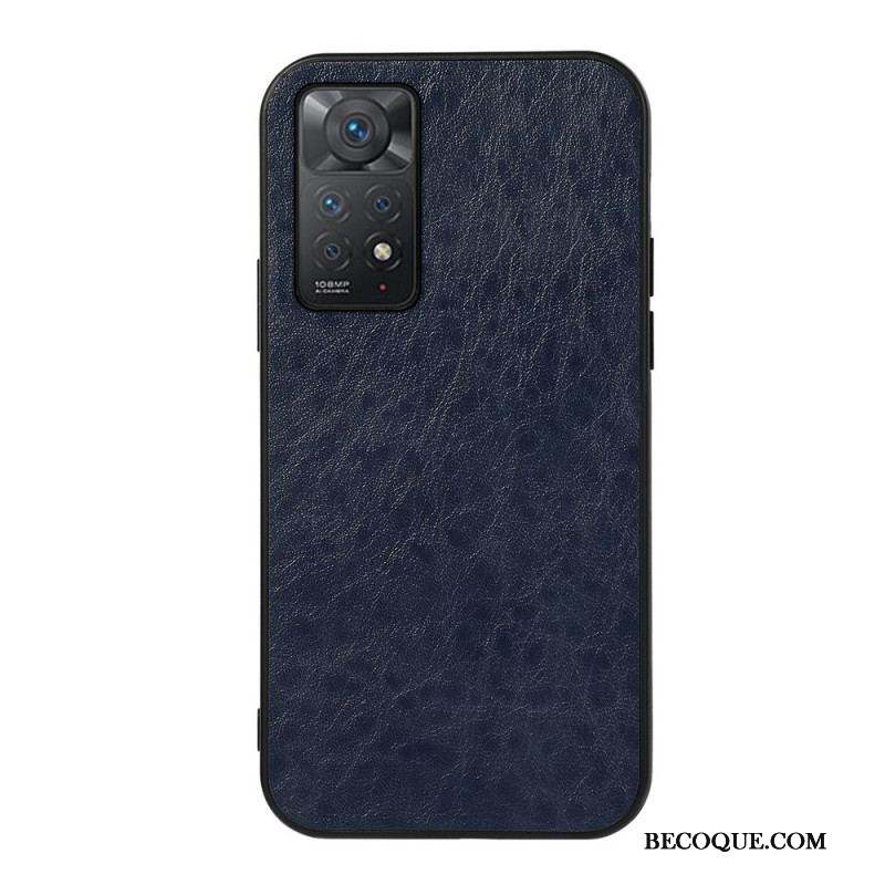 Coque Xiaomi Redmi Note 11 Pro / Note 11 Pro 5G Simili Cuir Texturé