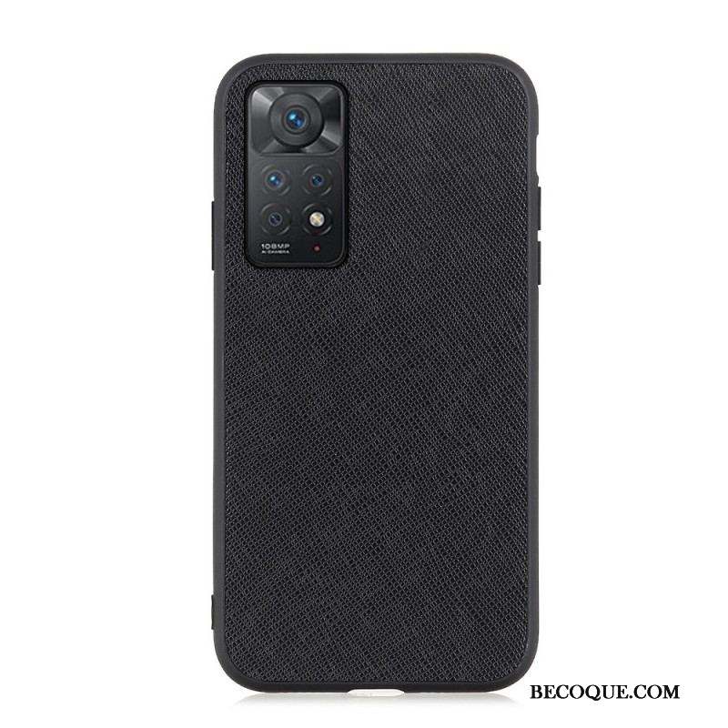 Coque Xiaomi Redmi Note 11 Pro / Note 11 Pro 5G Véritable Cuir Texturé