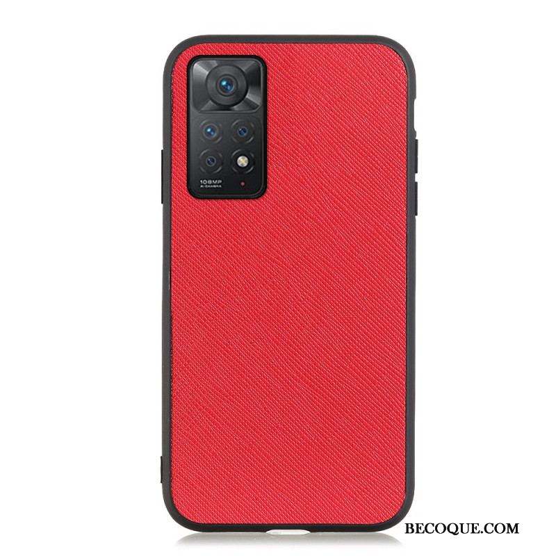 Coque Xiaomi Redmi Note 11 Pro / Note 11 Pro 5G Véritable Cuir Texturé