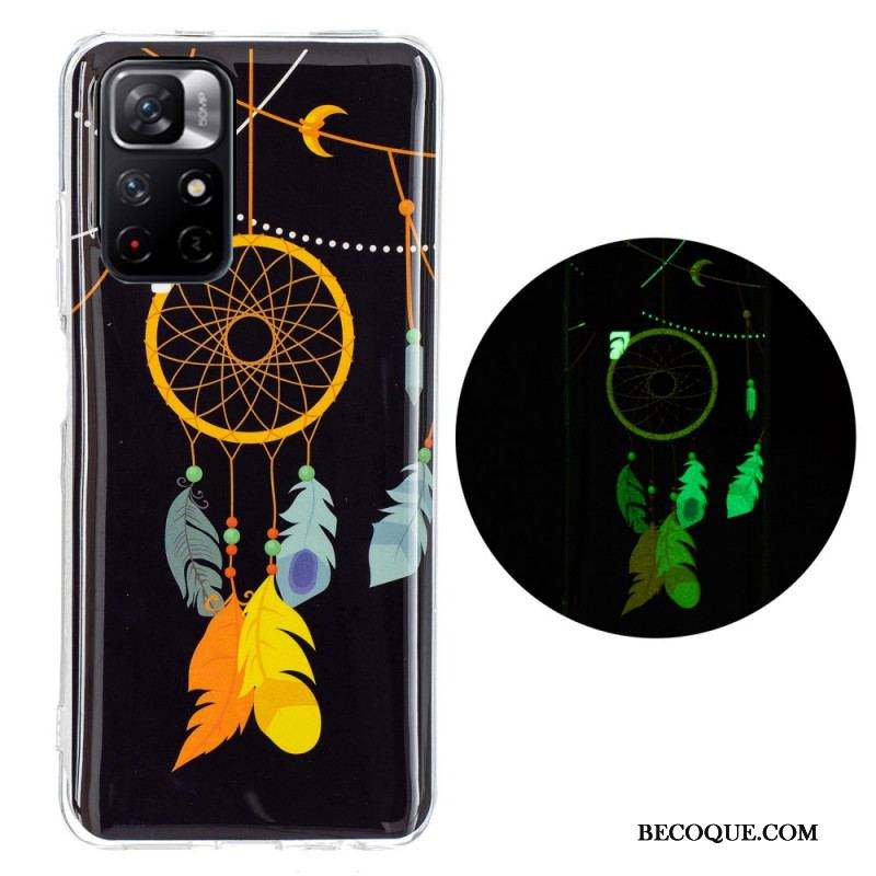 Coque Xiaomi Redmi Note 11 Pro Plus 5G Attrape Rêves Fluorescente