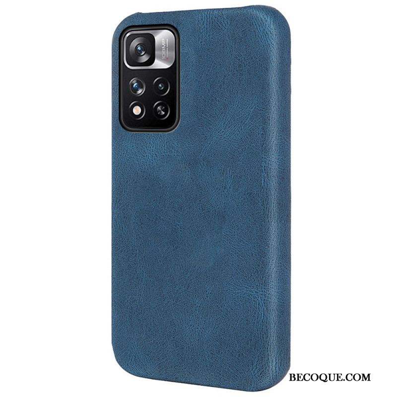 Coque Xiaomi Redmi Note 11 Pro Plus 5G Effet Cuir Design