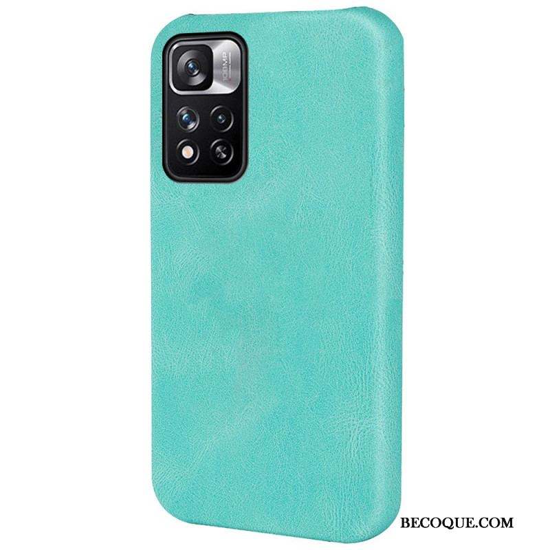 Coque Xiaomi Redmi Note 11 Pro Plus 5G Effet Cuir Design