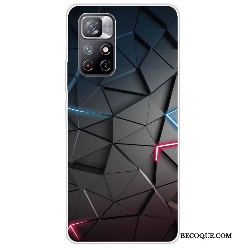 Coque Xiaomi Redmi Note 11 Pro Plus 5G Flexible Géométrie