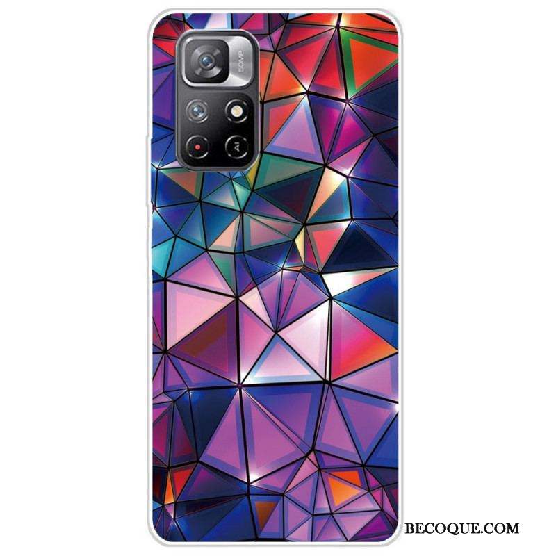 Coque Xiaomi Redmi Note 11 Pro Plus 5G Flexible Géométrie