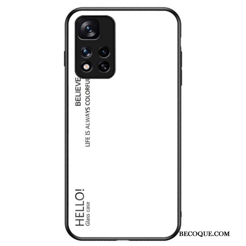 Coque Xiaomi Redmi Note 11 Pro Plus 5G Verre Trempé Hello