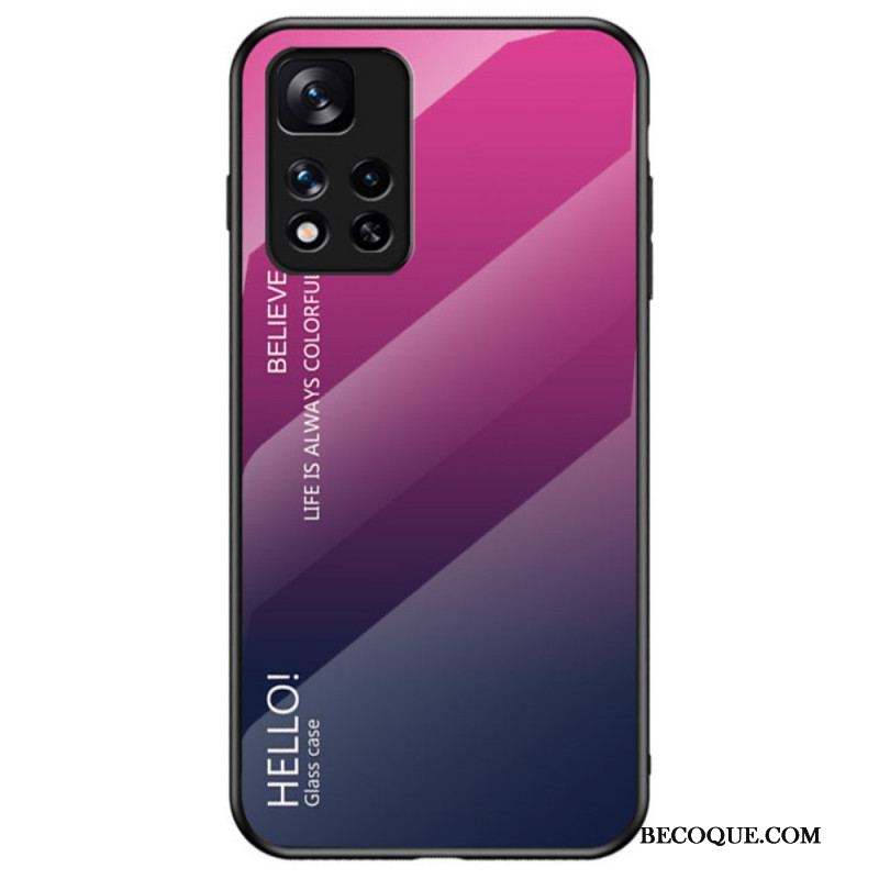 Coque Xiaomi Redmi Note 11 Pro Plus 5G Verre Trempé Hello