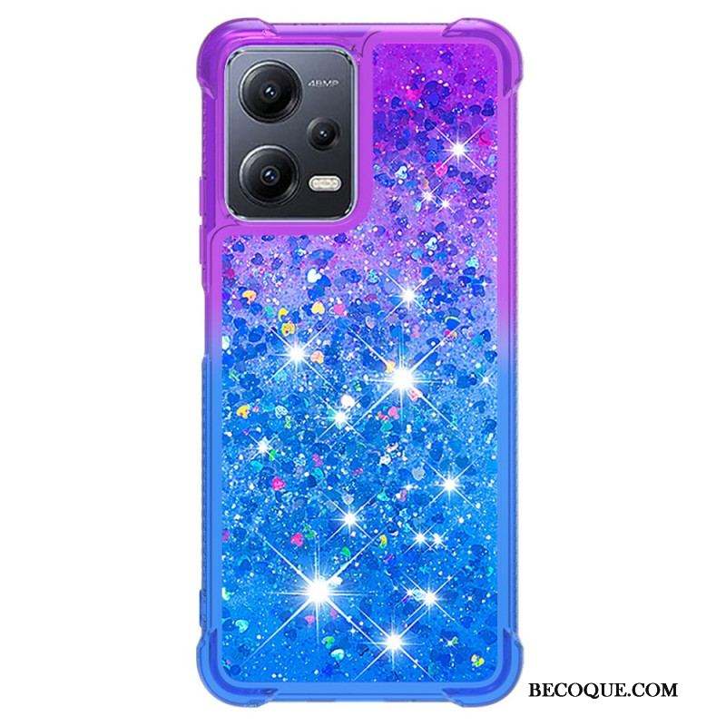 Coque Xiaomi Redmi Note 12/Poco X5 5G Paillettes Color