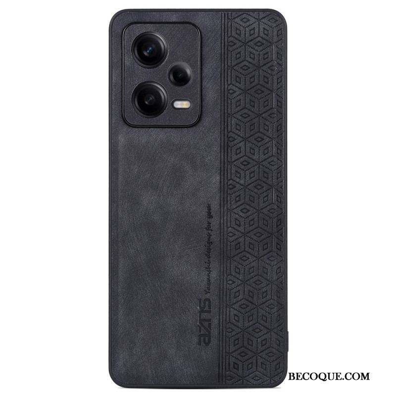 Coque Xiaomi Redmi Note 12 Pro Plus Effet Cuir AZNS