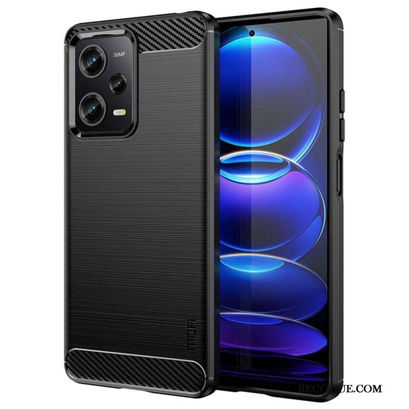 Coque Xiaomi Redmi Note 12 Pro Plus Fibre Carbone Brossée