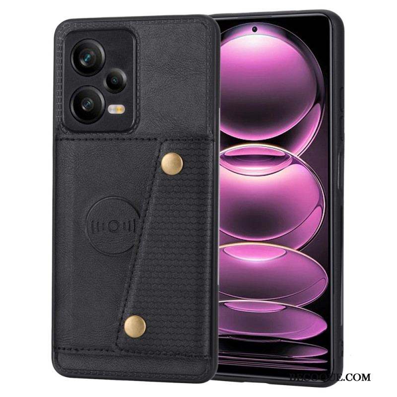 Coque Xiaomi Redmi Note 12 Pro/Poco X5 Pro 5G Porte-Cartes Support