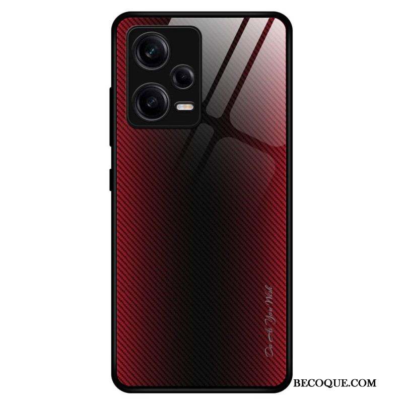 Coque Xiaomi Redmi Note 12 Pro Verre Trempé Fibre Carbone