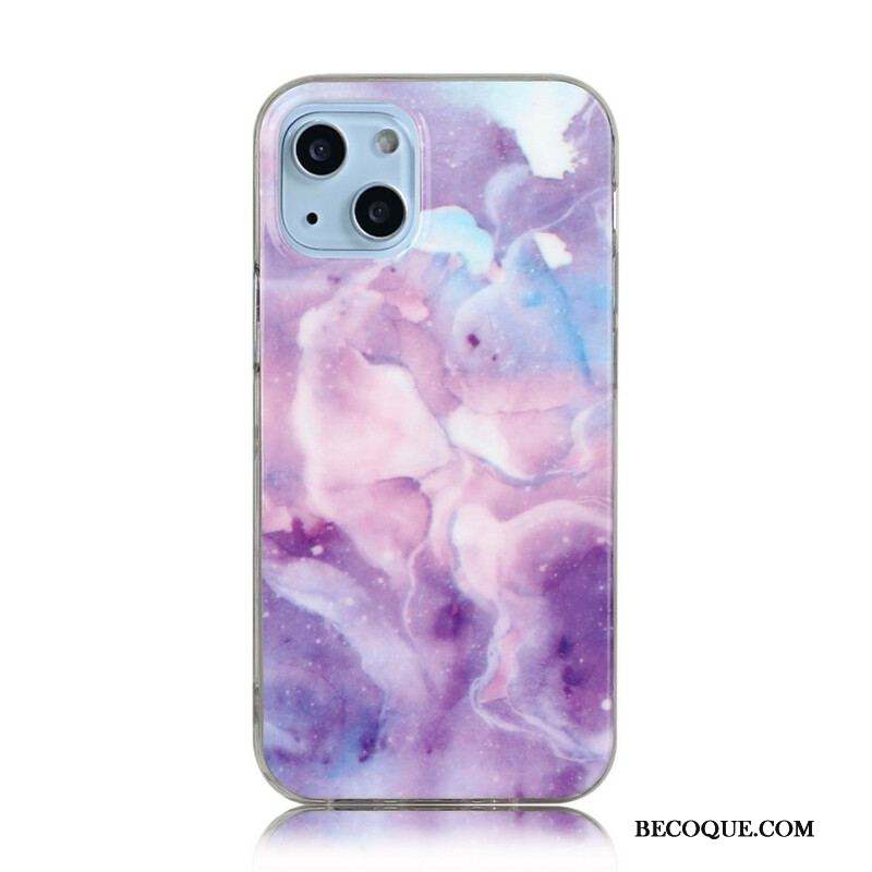 Coque iPhone 13 Mini Déclinaison Marbre