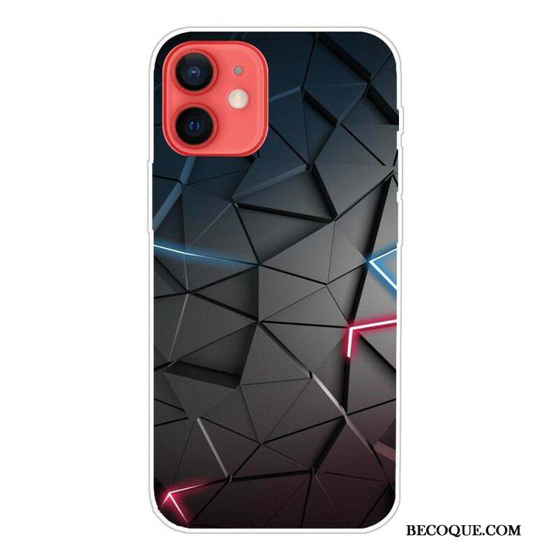 Coque iPhone 13 Mini Flexible Géométrie