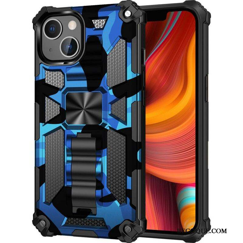 Coque iPhone 13 Pro Camouflage Support Amovible