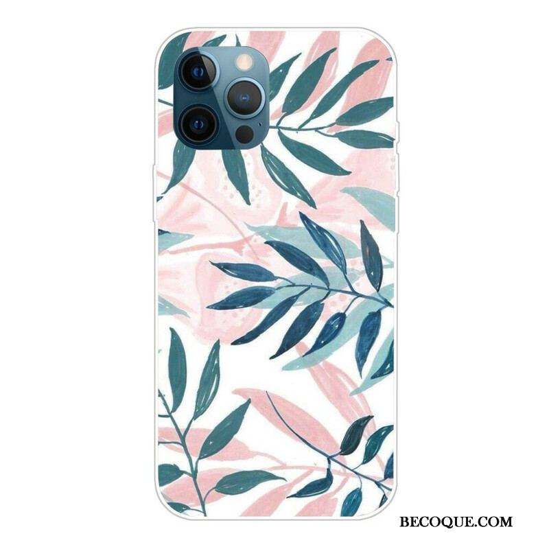 Coque iPhone 13 Pro Feuilles