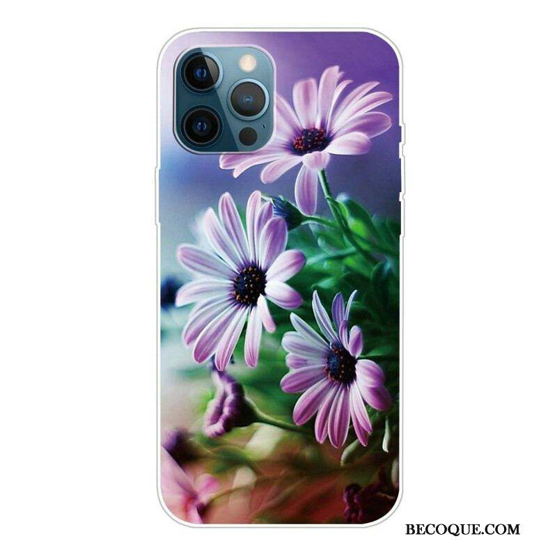 Coque iPhone 13 Pro Fleurs Réalistes