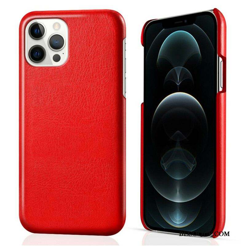 Coque iPhone 13 Pro Max Effet Cuir KSQ