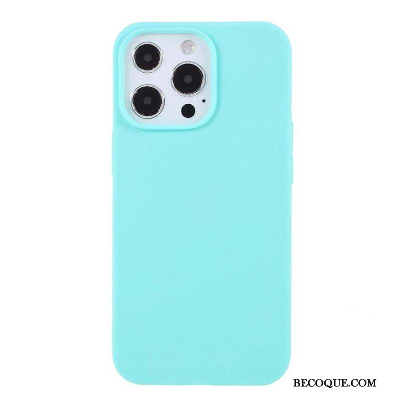 Coque iPhone 13 Pro Max Silicone Flexible Mat