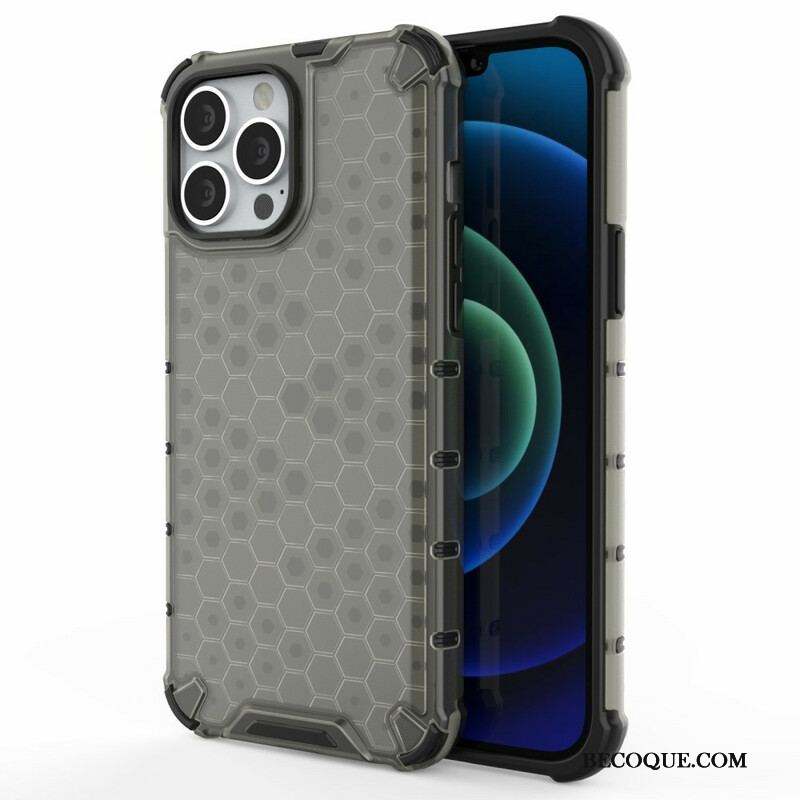 Coque iPhone 13 Pro Max Style Nid d'Abeille