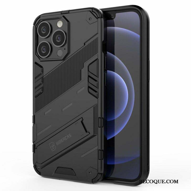Coque iPhone 13 Pro Support Amovible Deux Positions Mains Libres