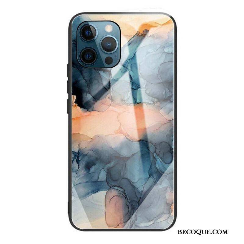 Coque iPhone 13 Pro Verre Trempé Marble