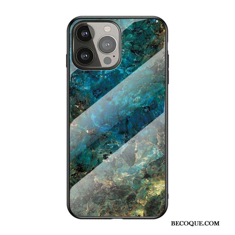 Coque iPhone 13 Pro Verre Trempé Marble Colors