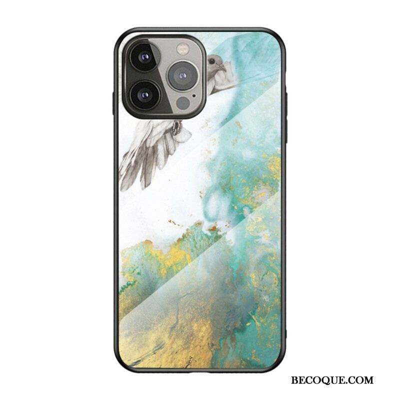 Coque iPhone 13 Pro Verre Trempé Marble Colors